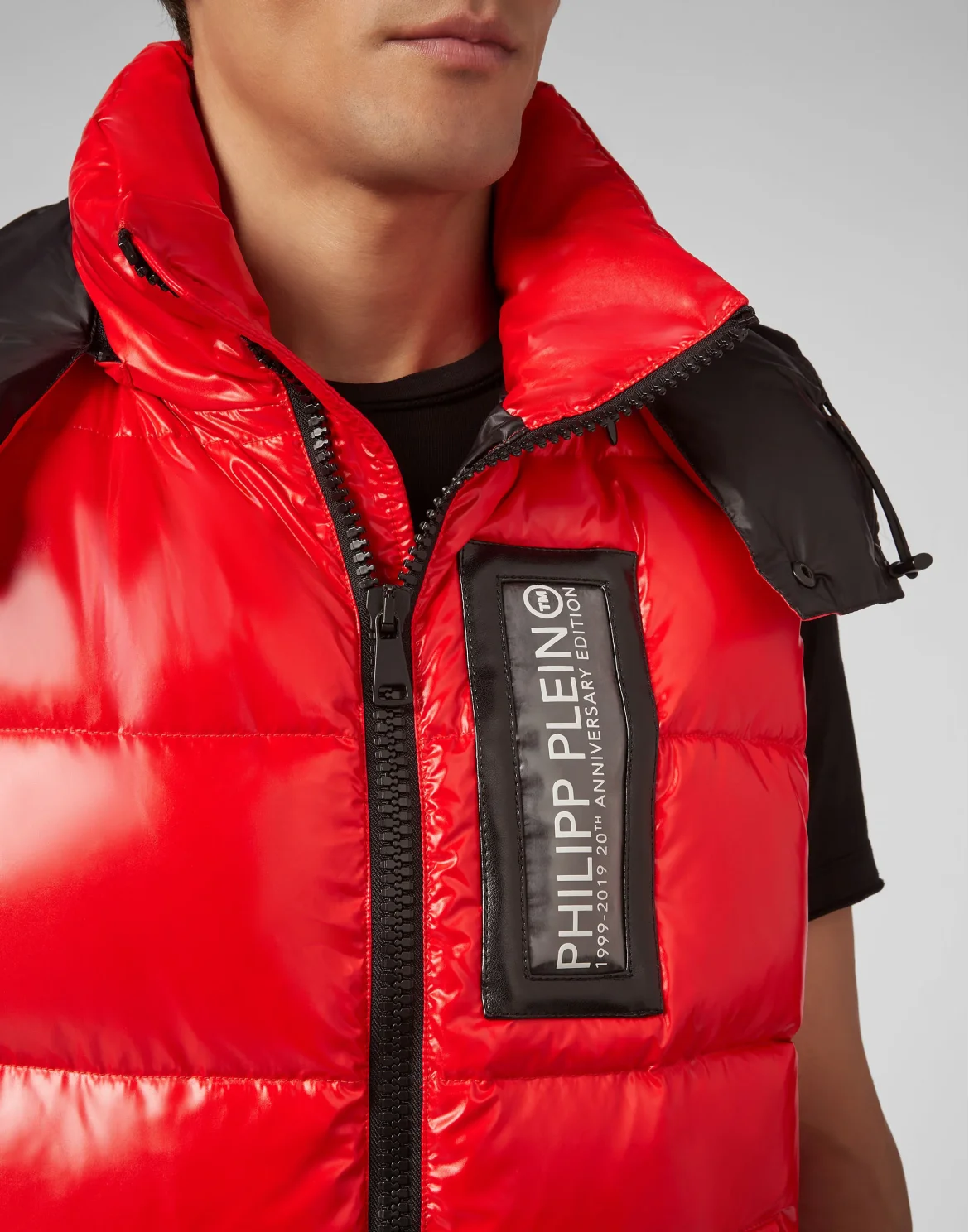 Short Nylon Vest Anniversary 20th, цвет: Красный