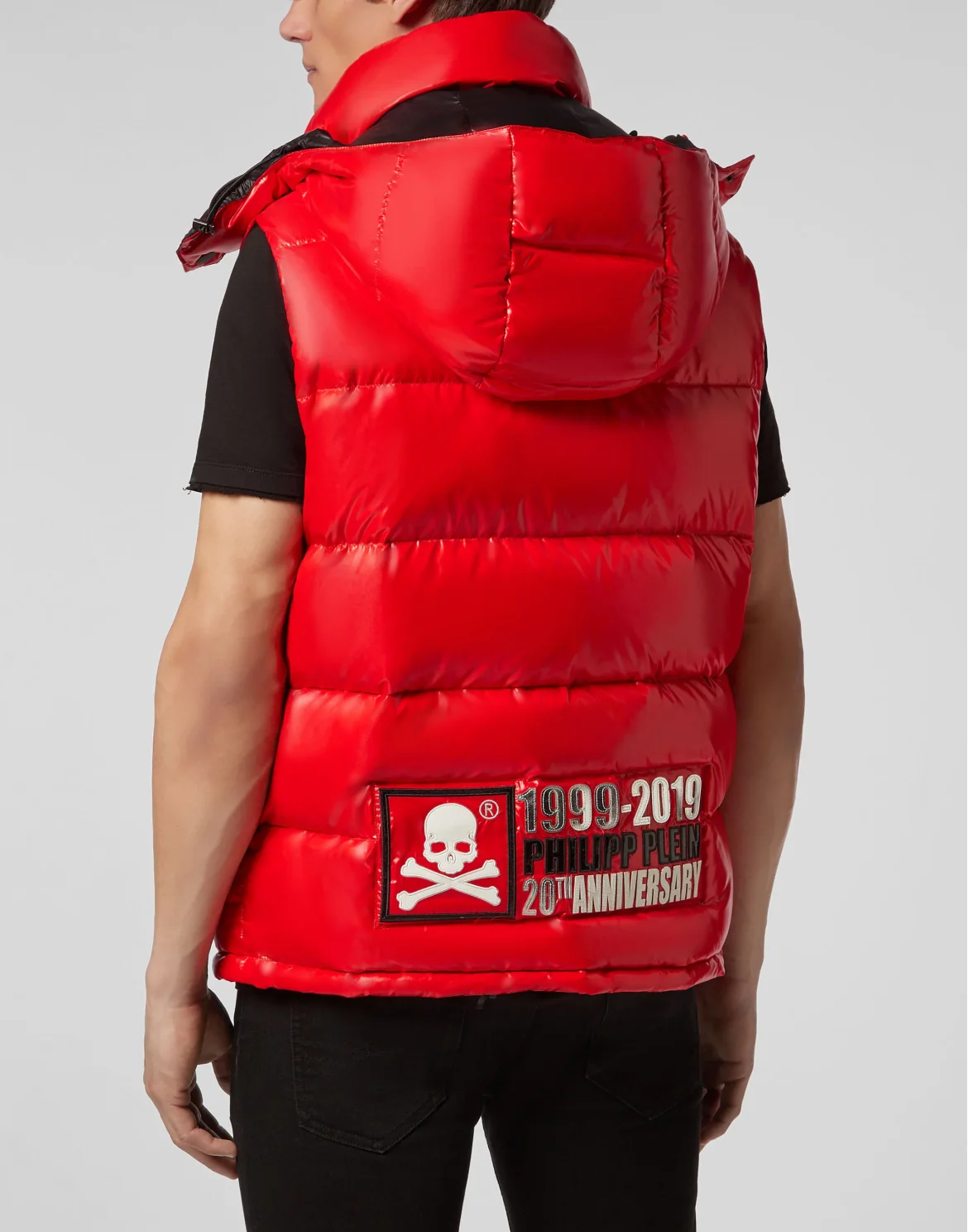 Short Nylon Vest Anniversary 20th, цвет: Красный