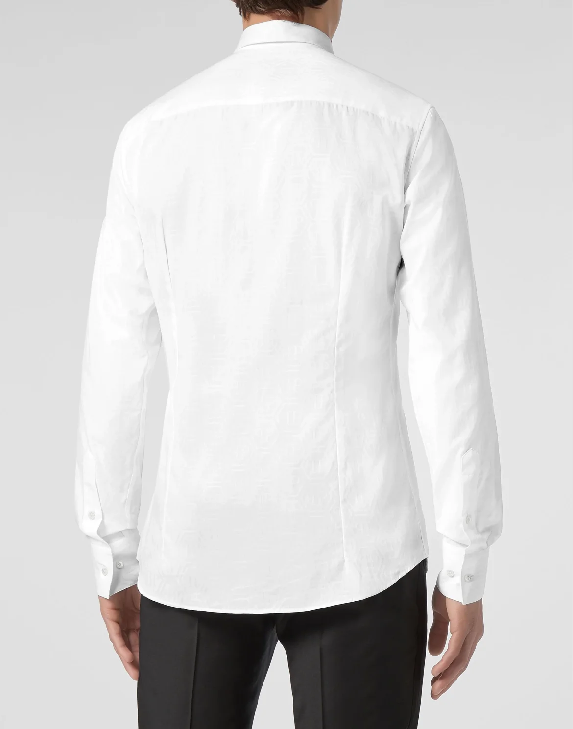 Shirt Diamond Cut LS All over PP, цвет: Белый