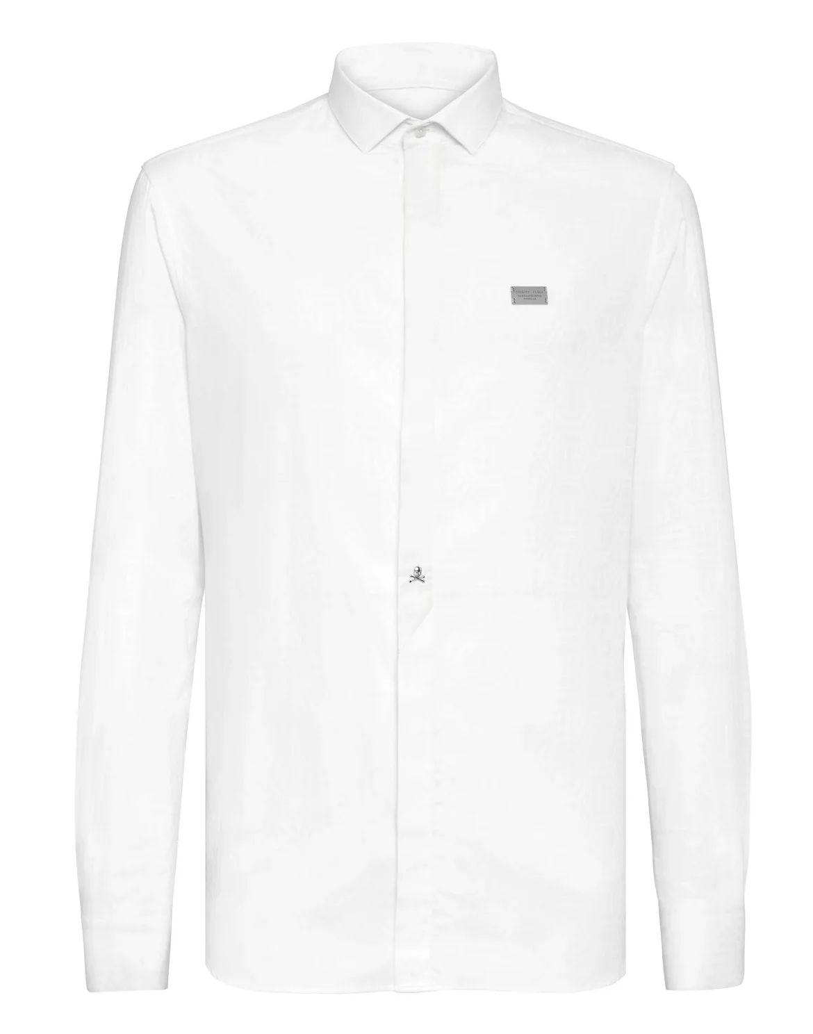 Shirt Diamond Cut LS All over PP, цвет: Белый