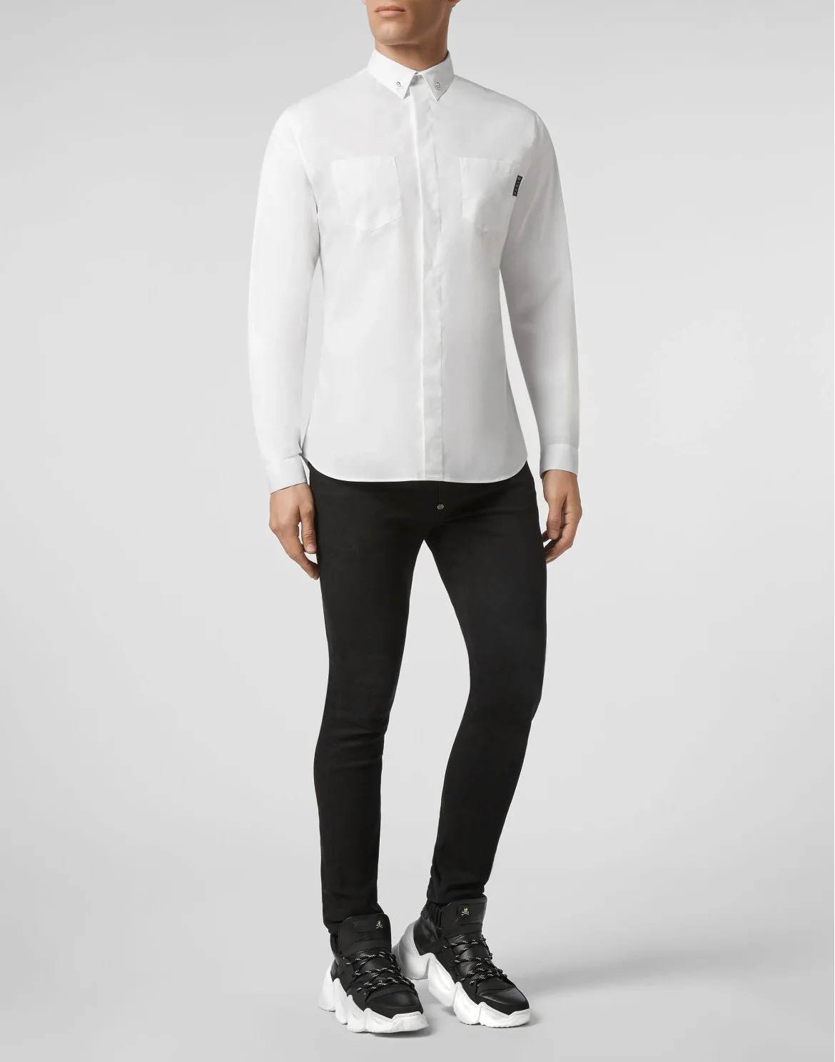 Shirt LS Skull, цвет: Белый