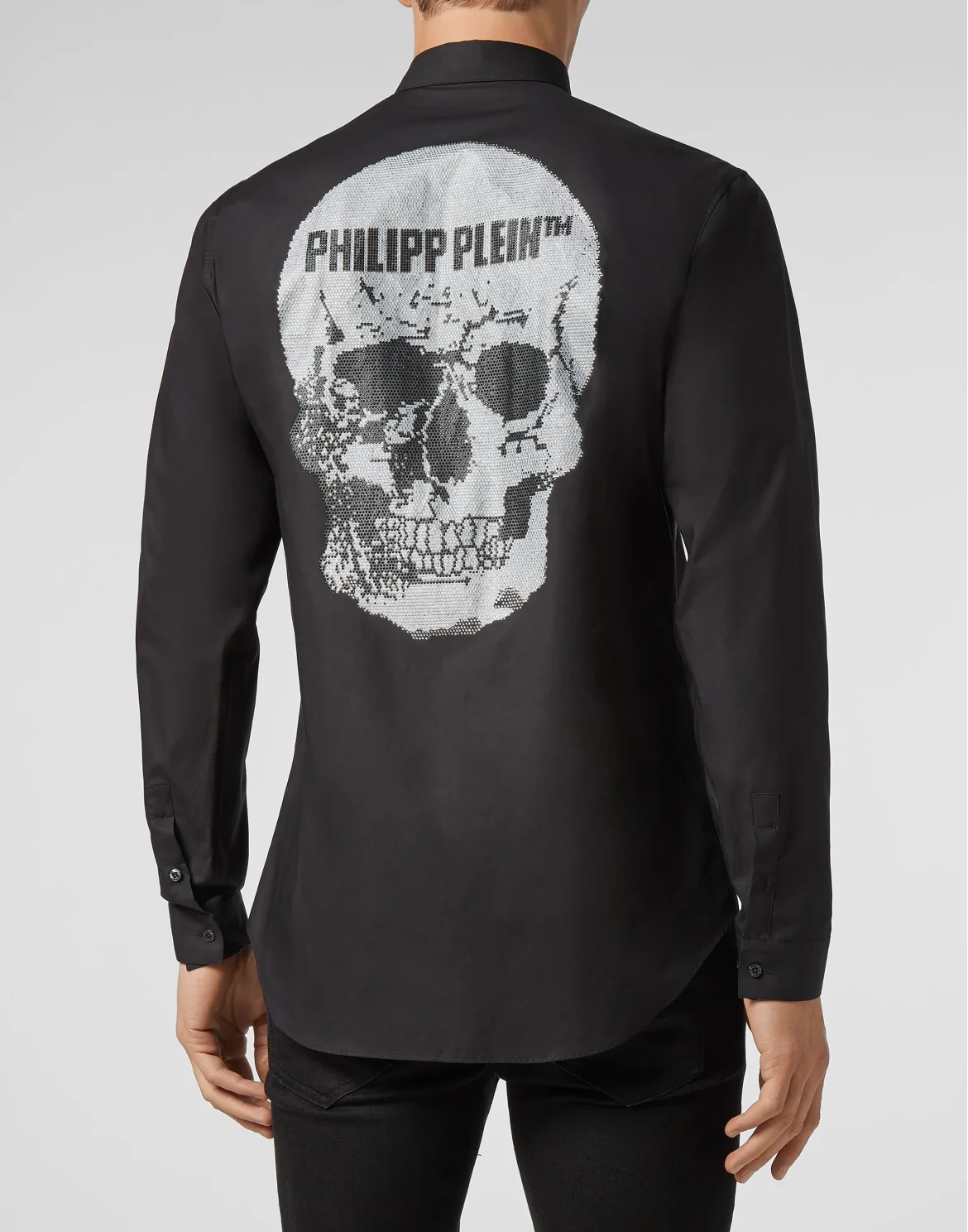 Shirt LS Skull, цвет: Черный