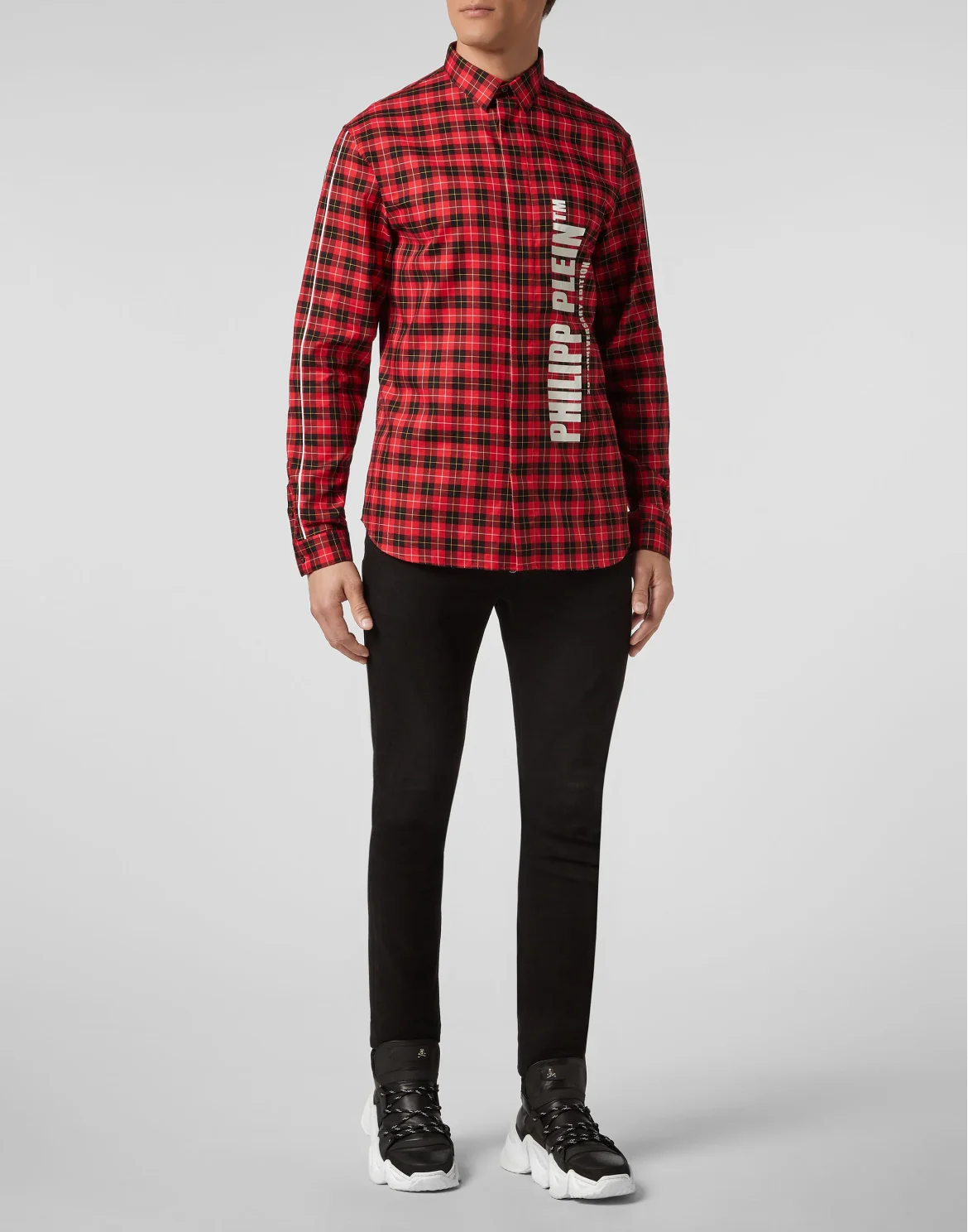 Shirt LS Anniversary 20th, цвет: Красный