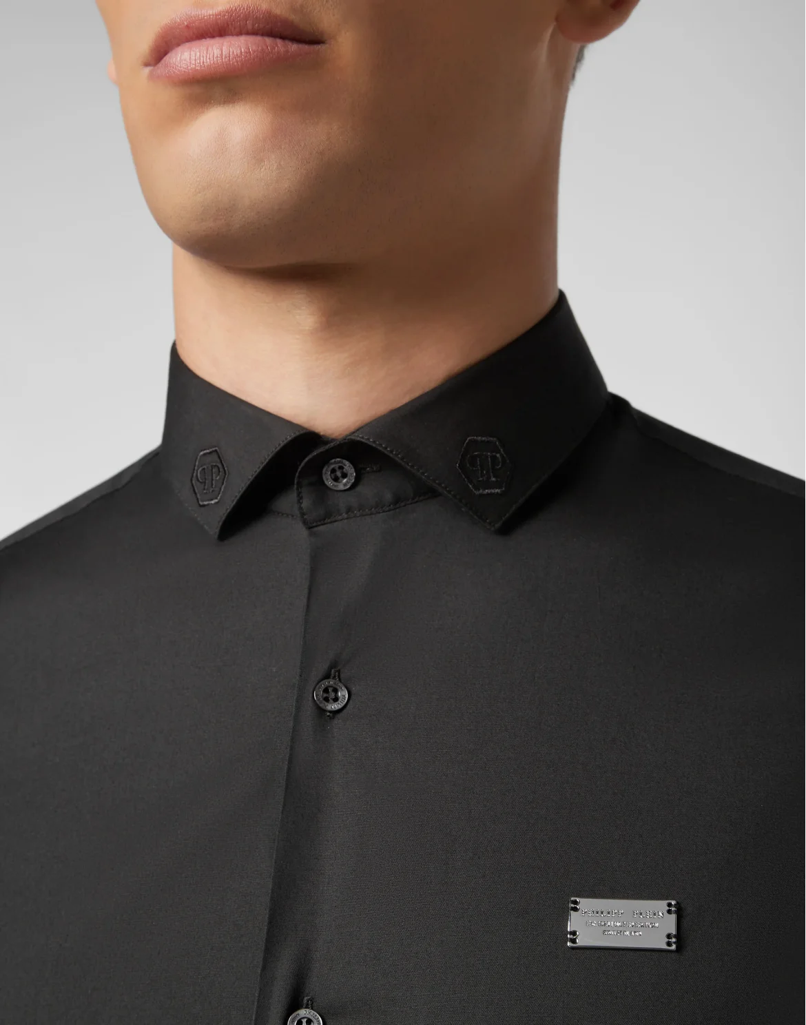 Shirt LS Statement, цвет: Черный