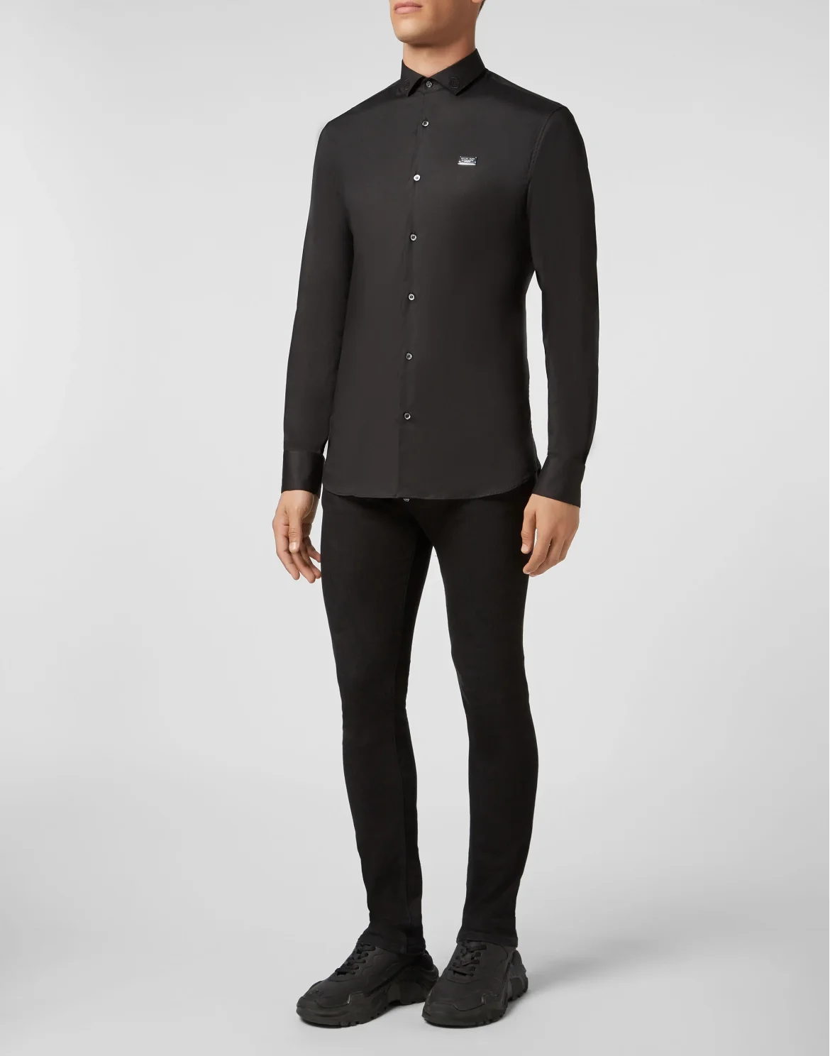 Shirt LS Statement, цвет: Черный