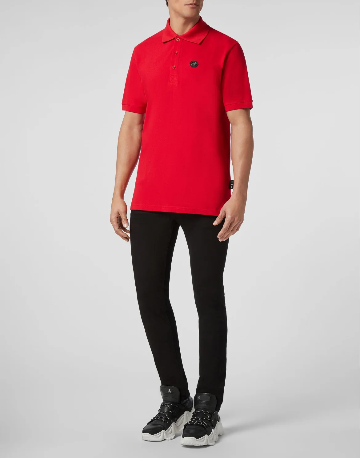 Slim Fit Polo shirt SS  Anniversary 20th, цвет: Красный