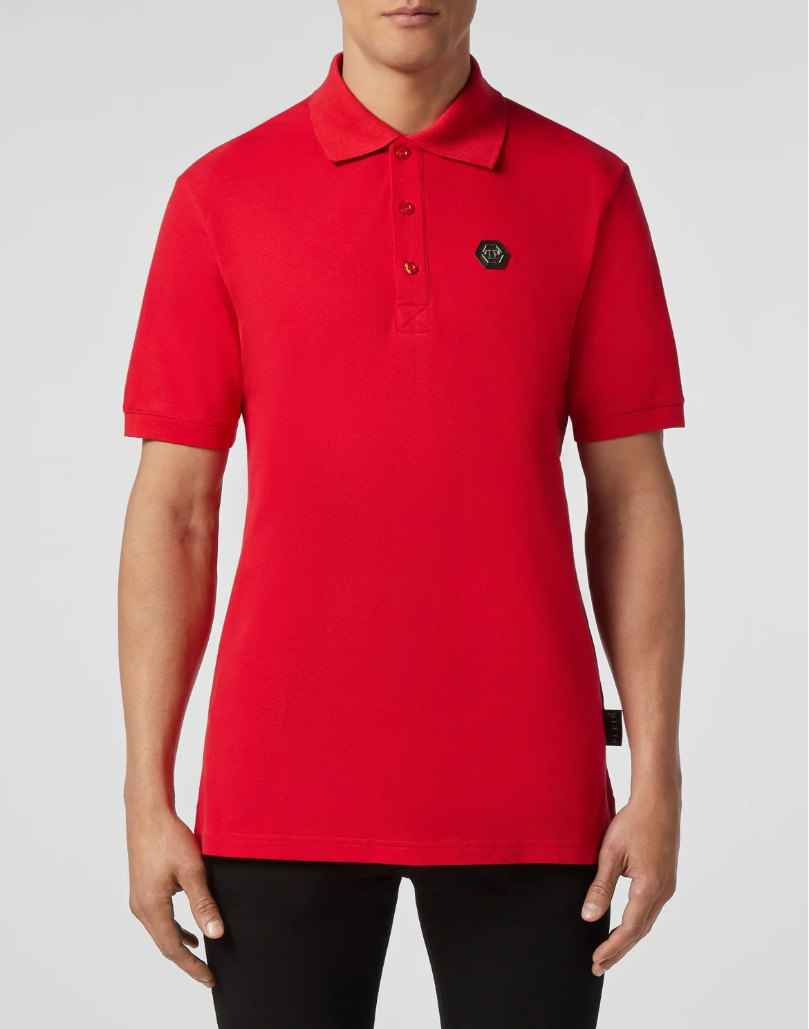 Slim Fit Polo shirt SS  Anniversary 20th, цвет: Красный