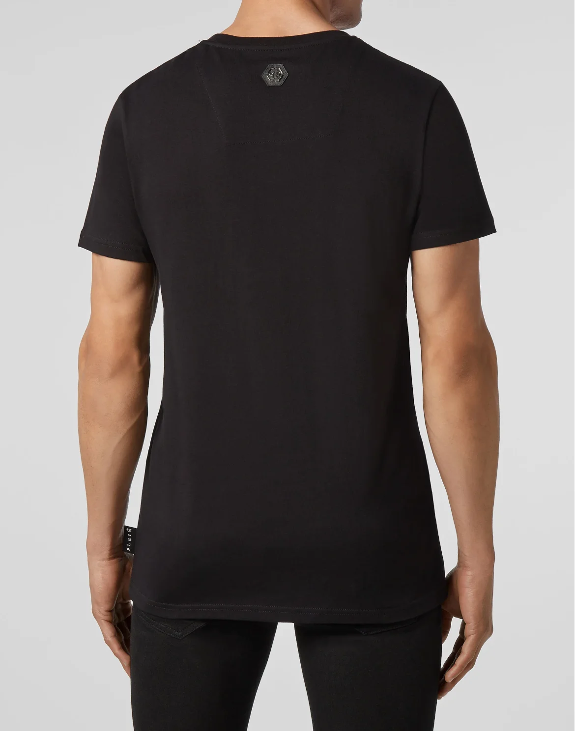 T-shirt Round Neck SS Signature, цвет: Черный