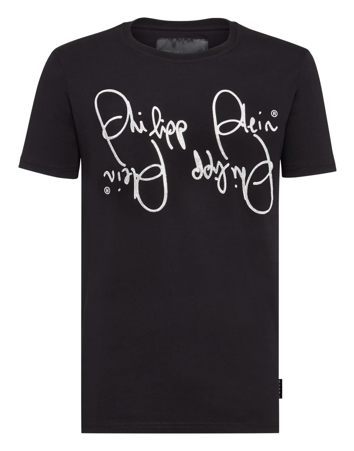 T-shirt Round Neck SS Signature, цвет: Черный