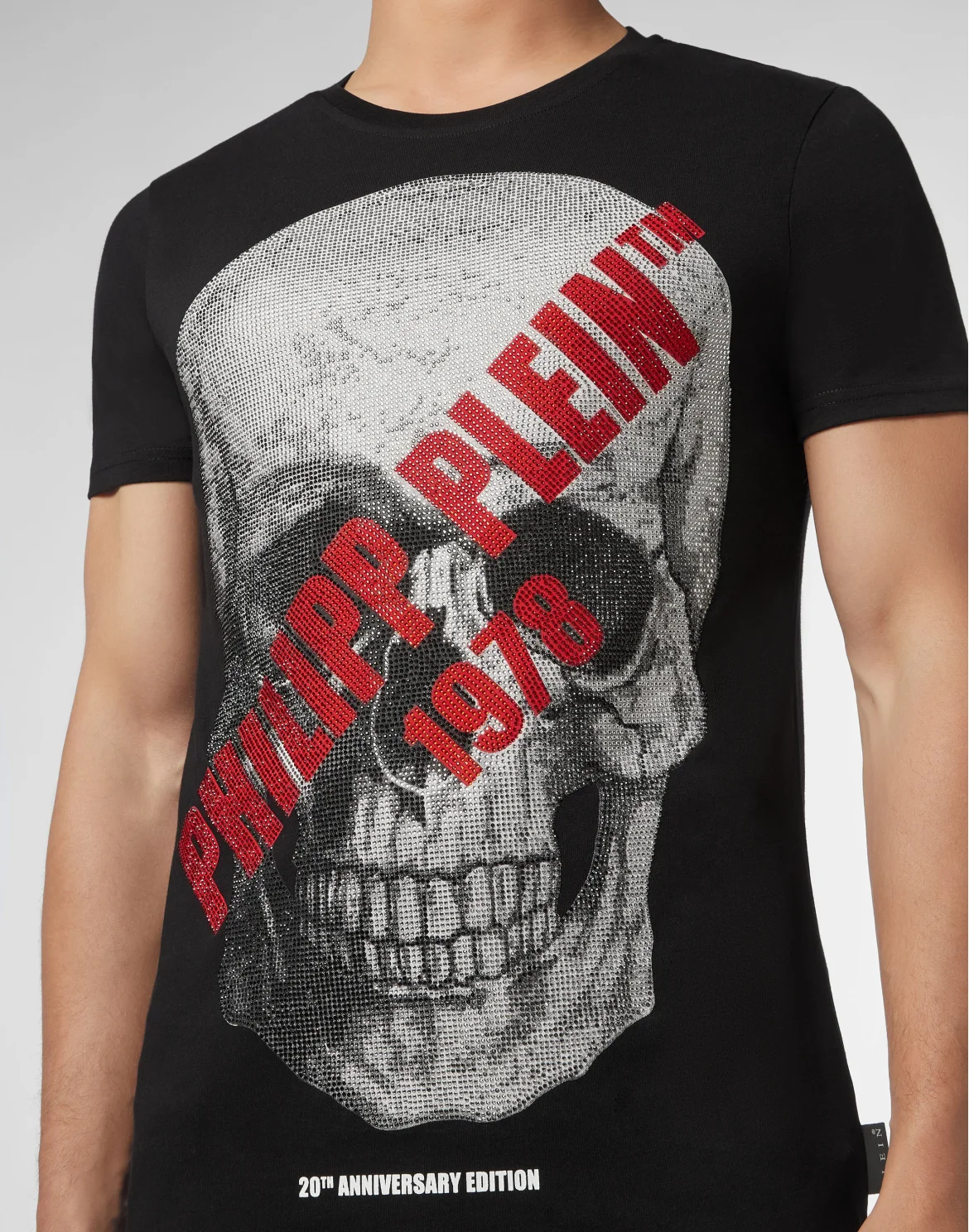 T-shirt Round Neck SS Skull, цвет: Черный