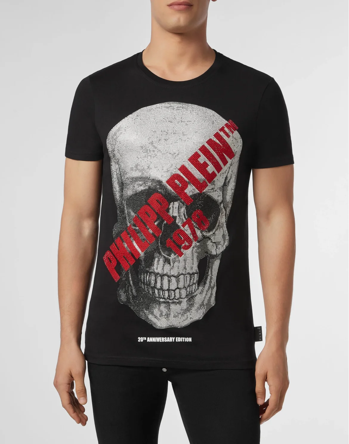 T-shirt Round Neck SS Skull, цвет: Черный