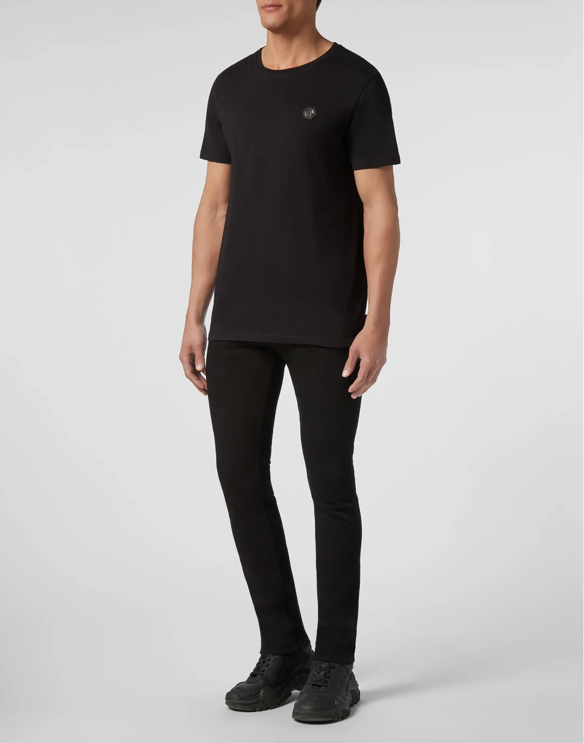 T-shirt Round Neck SS  Rock PP, цвет: Черный
