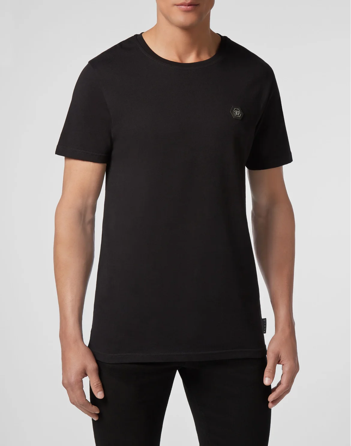 T-shirt Round Neck SS  Rock PP, цвет: Черный