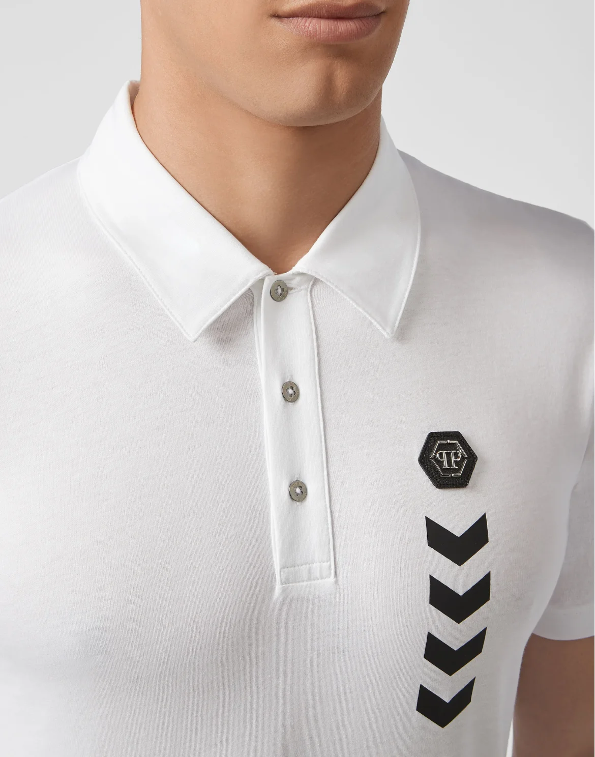 Slim Fit Polo shirt SS Statement, цвет: Белый
