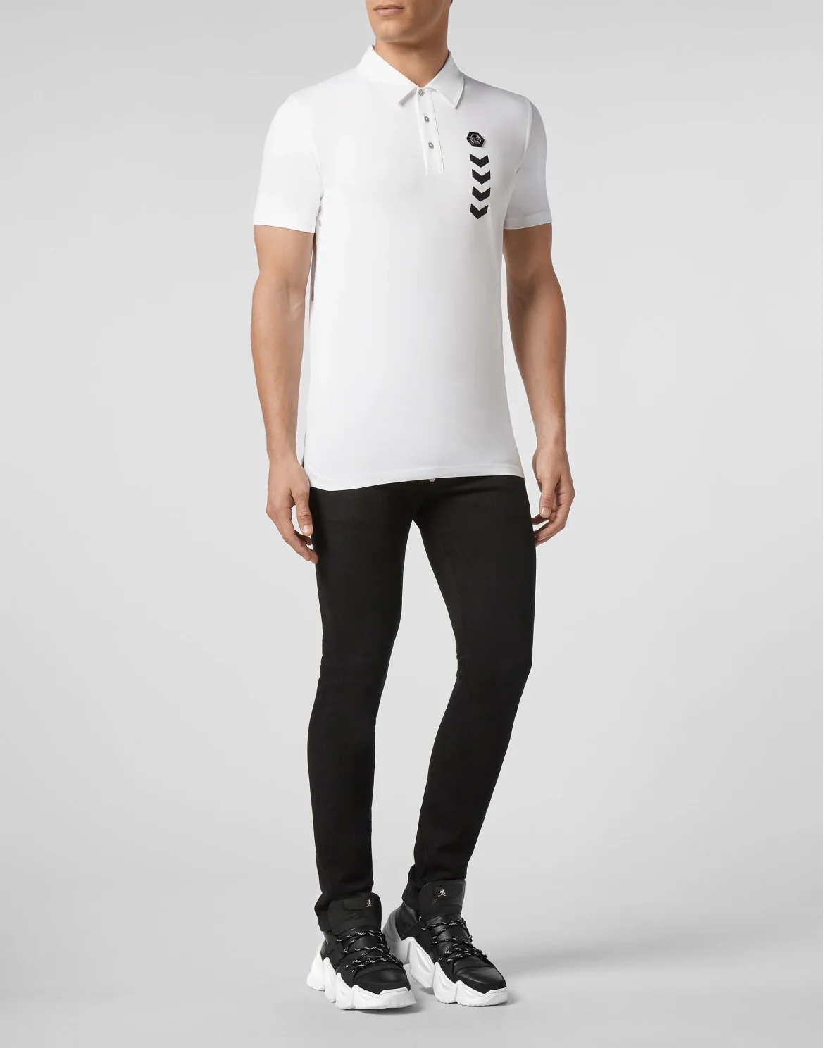 Slim Fit Polo shirt SS Statement, цвет: Белый