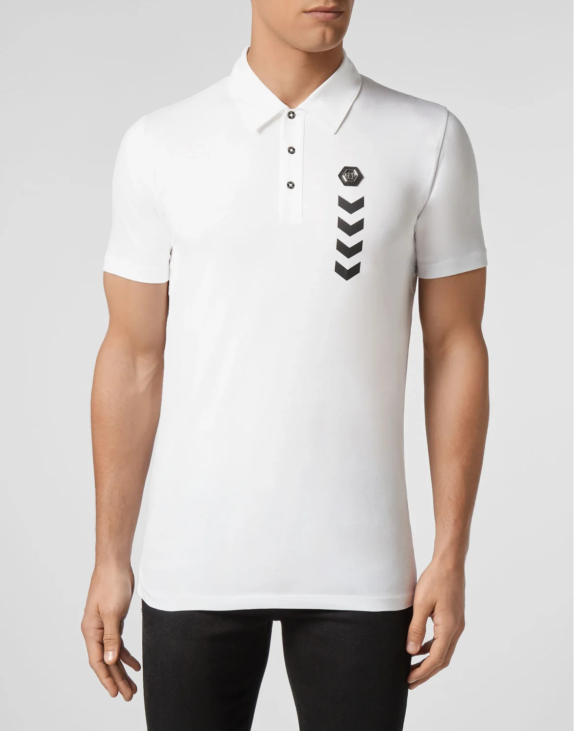 Slim Fit Polo shirt SS Statement, цвет: Белый