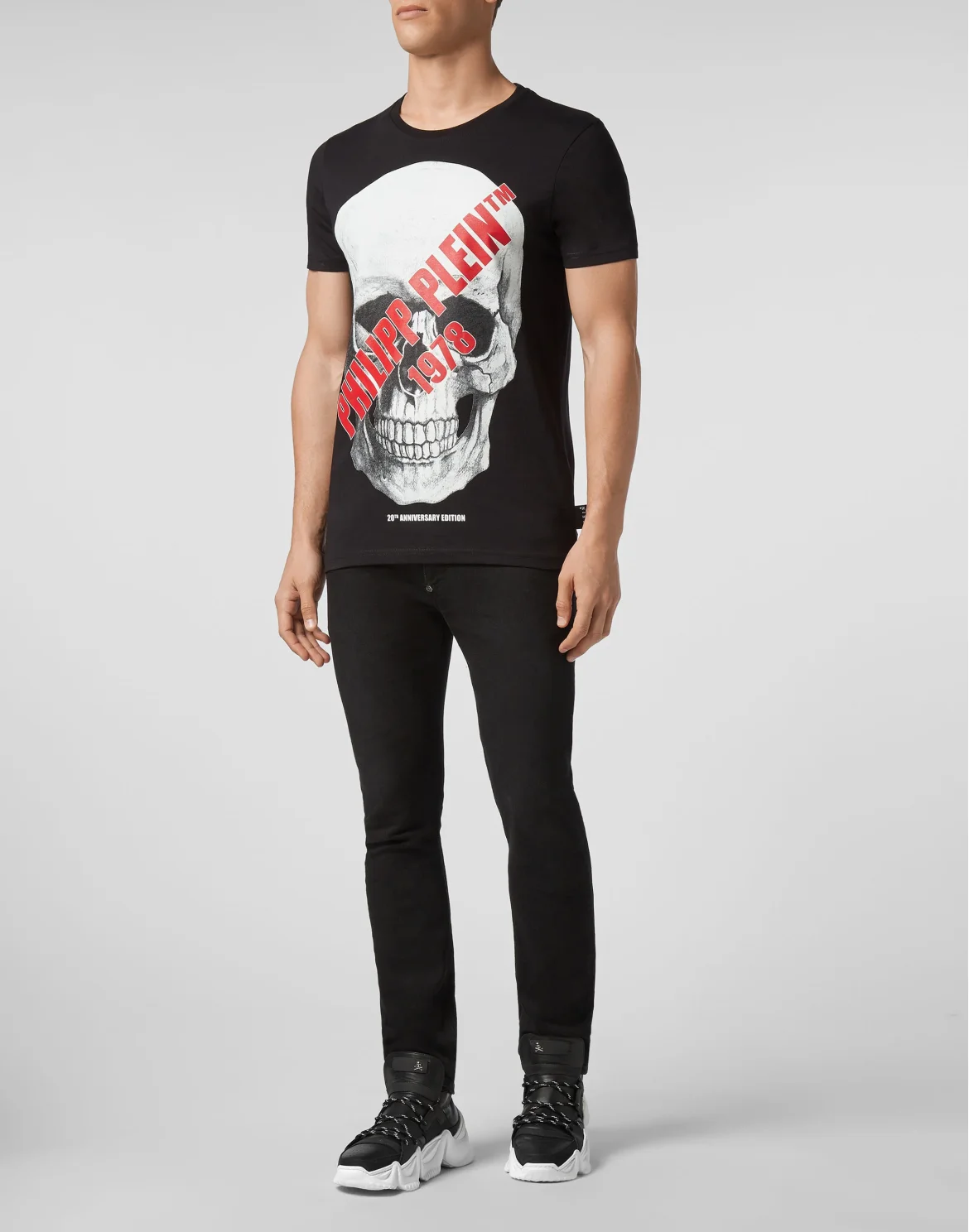 T-shirt Round Neck SS  Skull, цвет: Черный