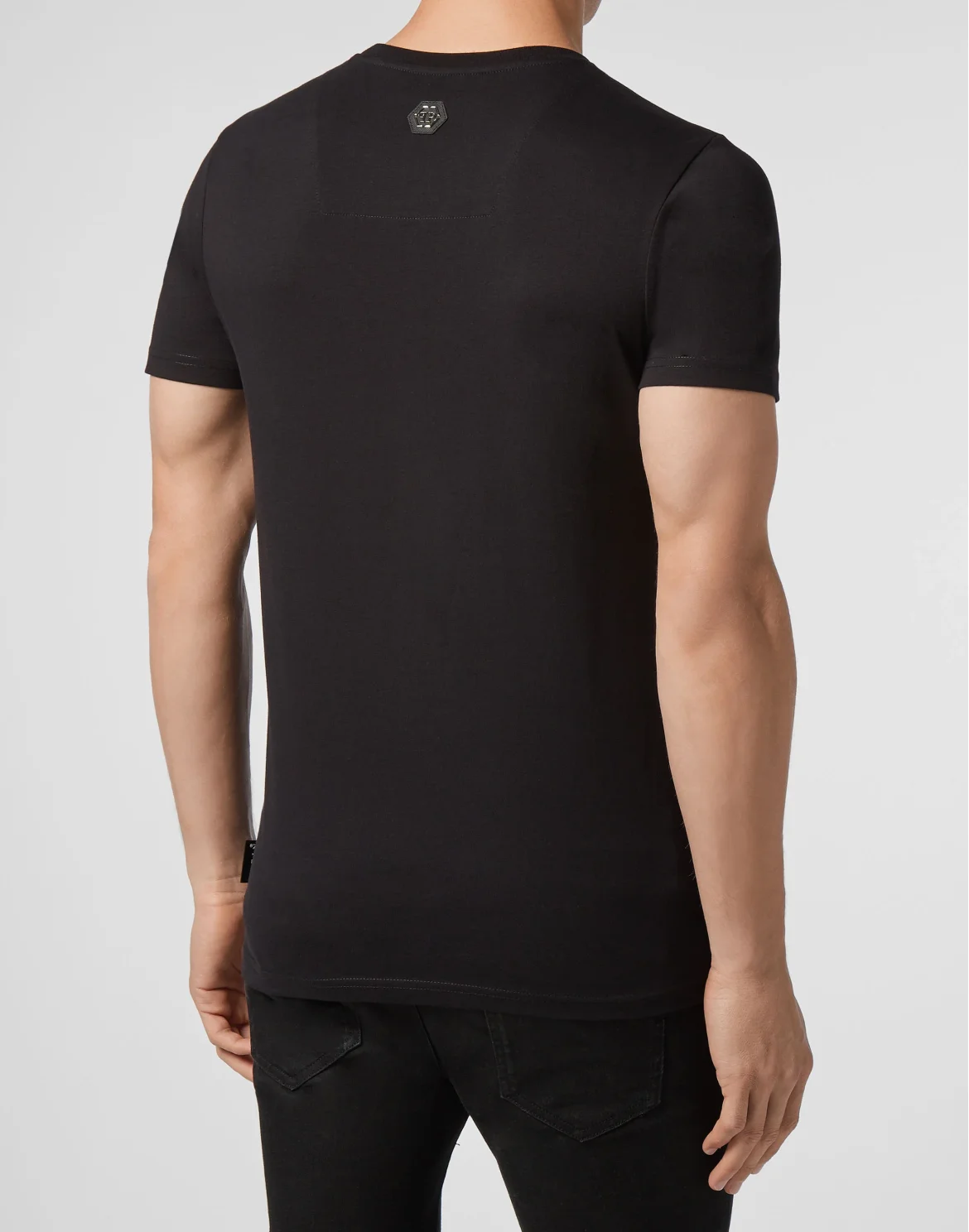 T-shirt Round Neck SS  Skull, цвет: Черный