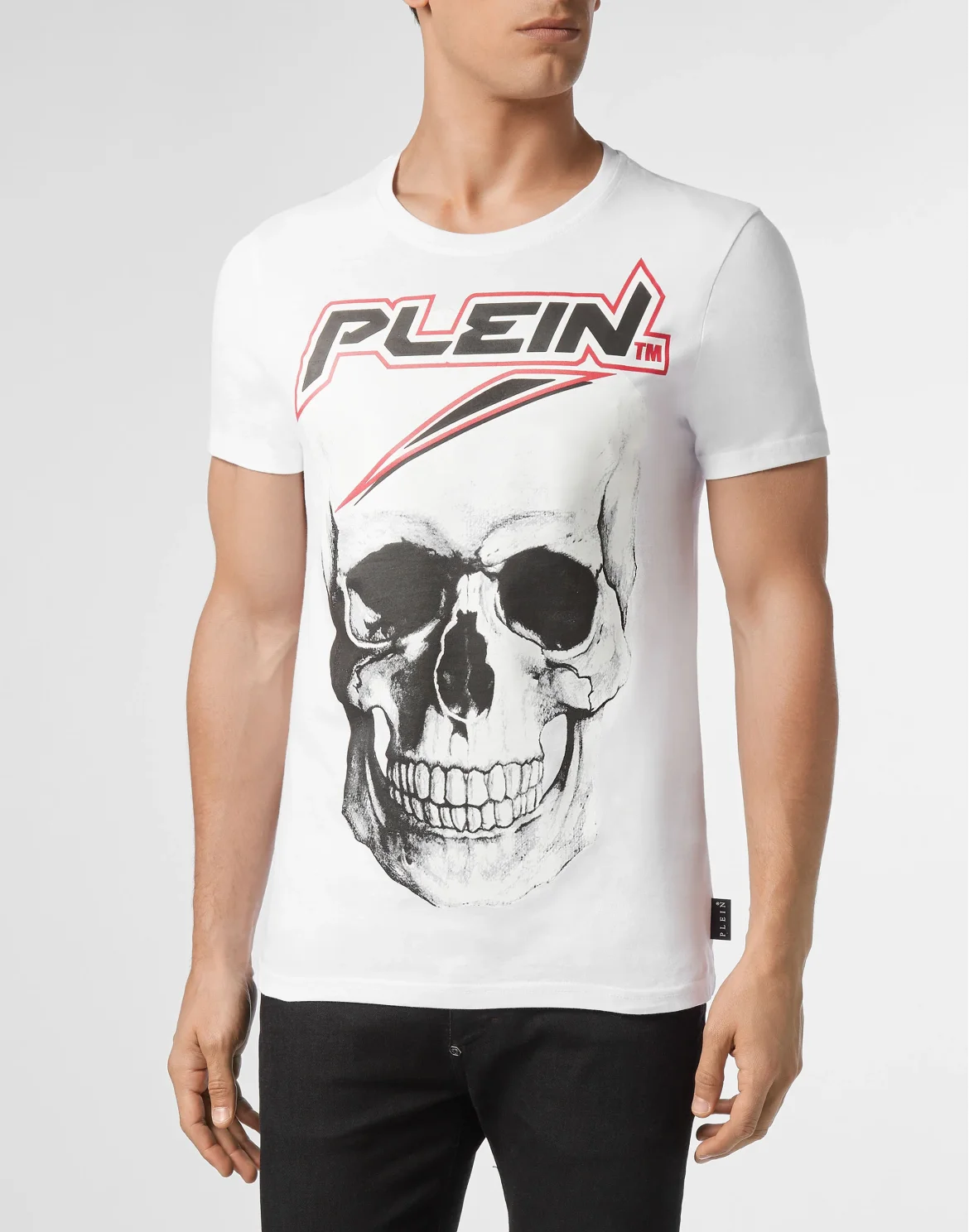 T-shirt Round Neck SS Space Plein, цвет: Белый