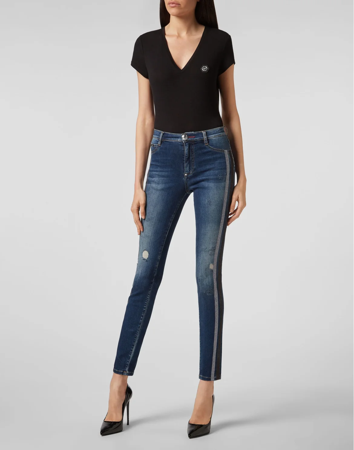 High Waist Jegging Statement, цвет: Синий