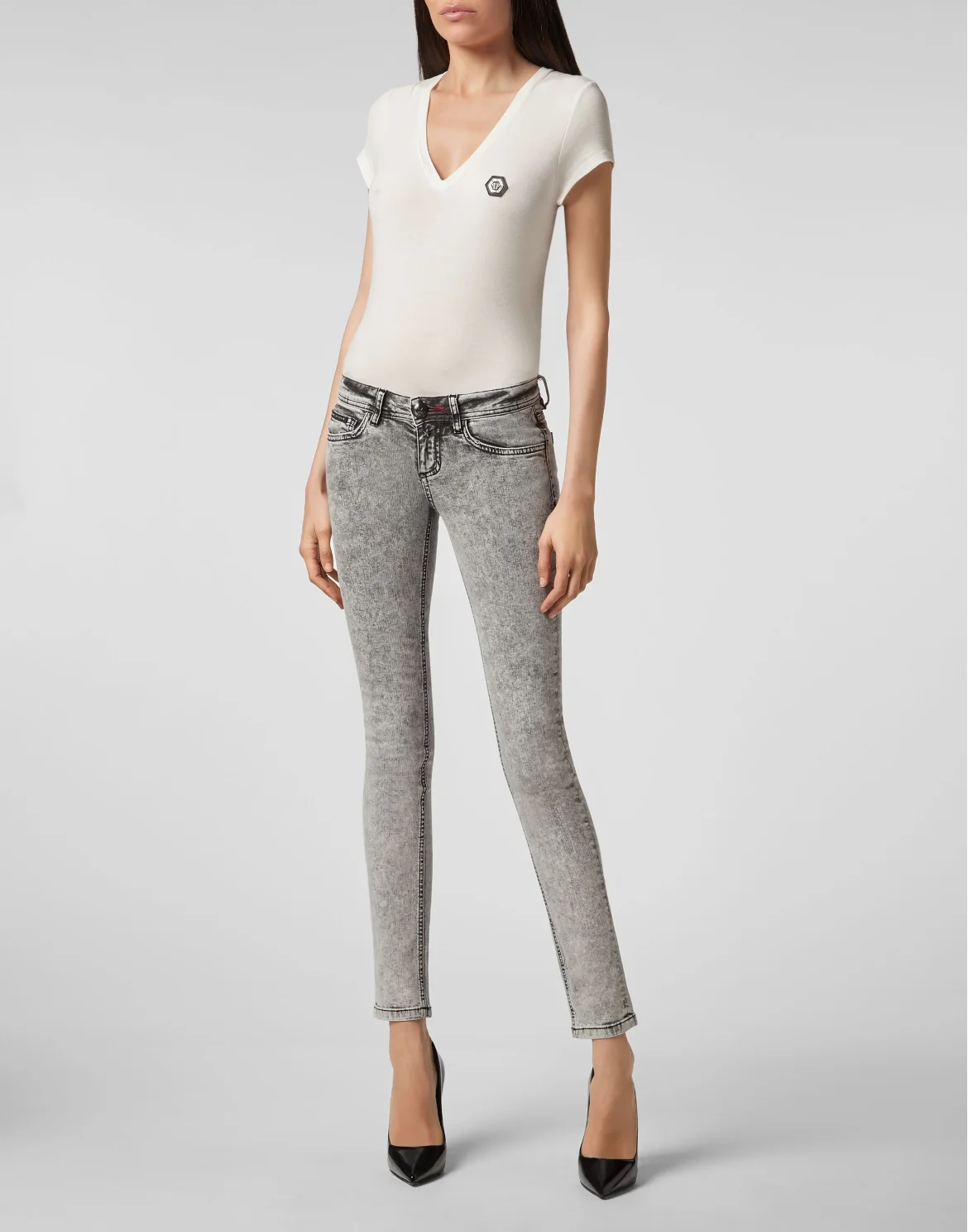 Slim Fit Statement, цвет: Черный