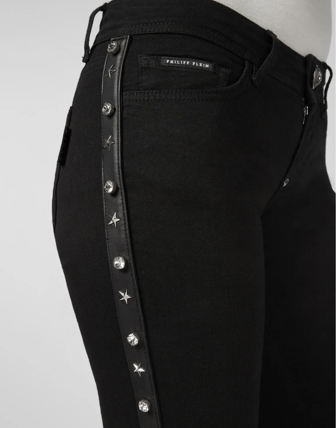 Slim Fit Stars, цвет: Черный