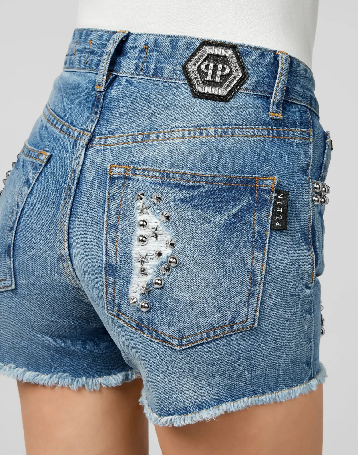 Short Studs, цвет: Синий