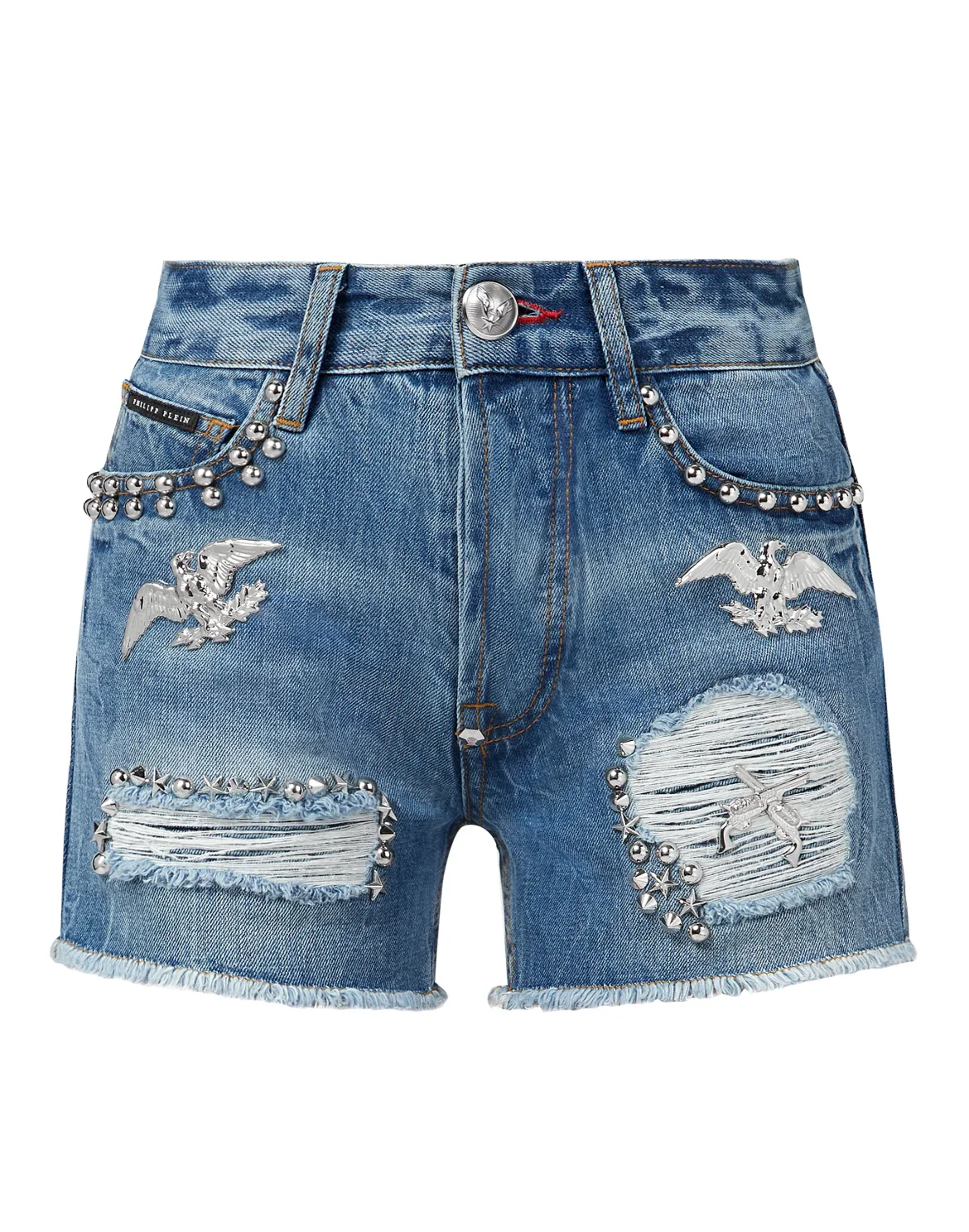 Short Studs, цвет: Синий