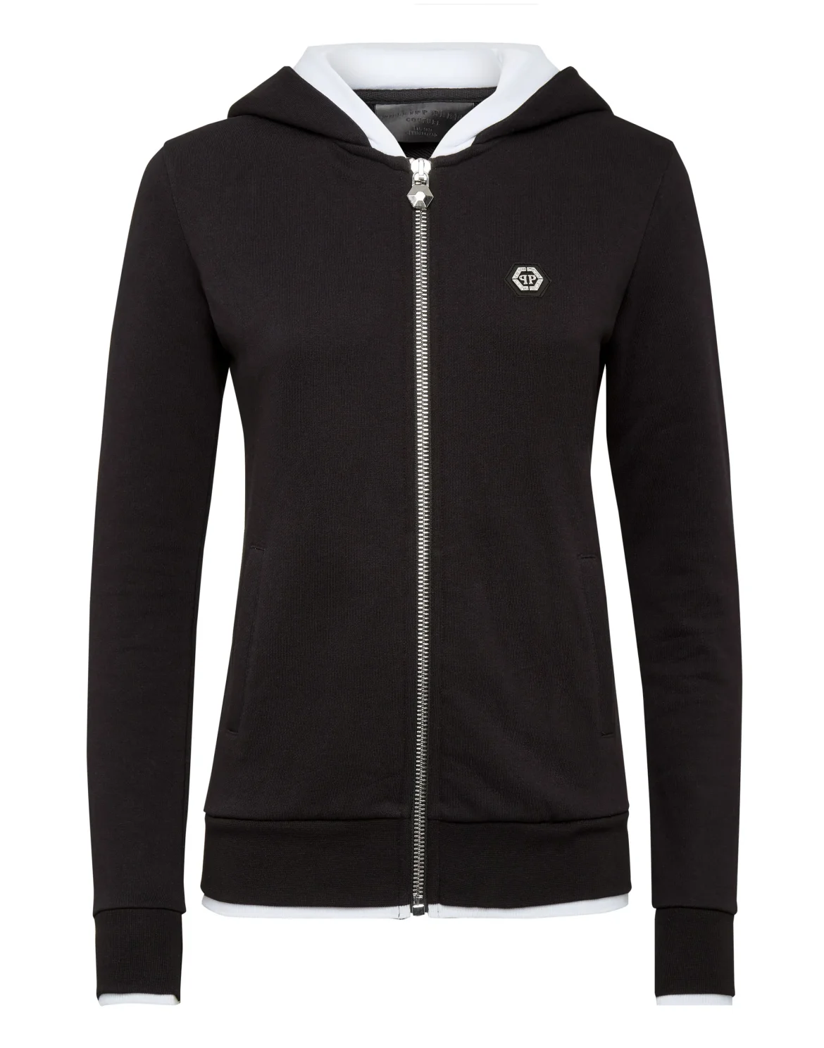 Hoodie Sweatjacket Philipp Plein TM, цвет: Черный