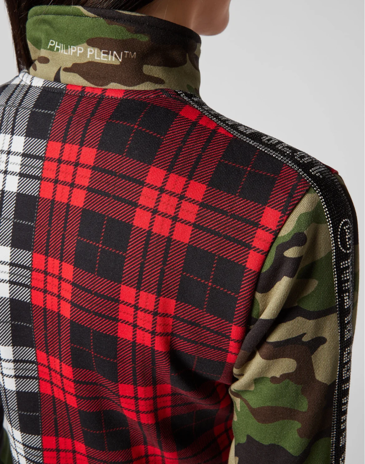 Jogging Jacket Tartan, цвет: Мультиколор