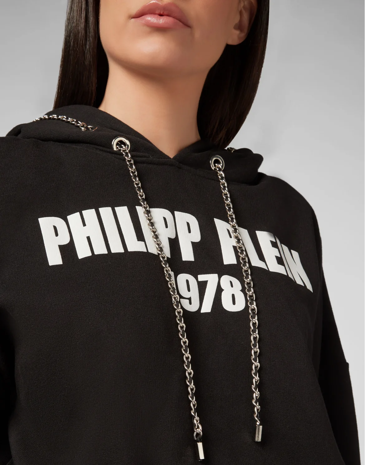 Hoodie sweatshirt -114 PP1978, цвет: Черный