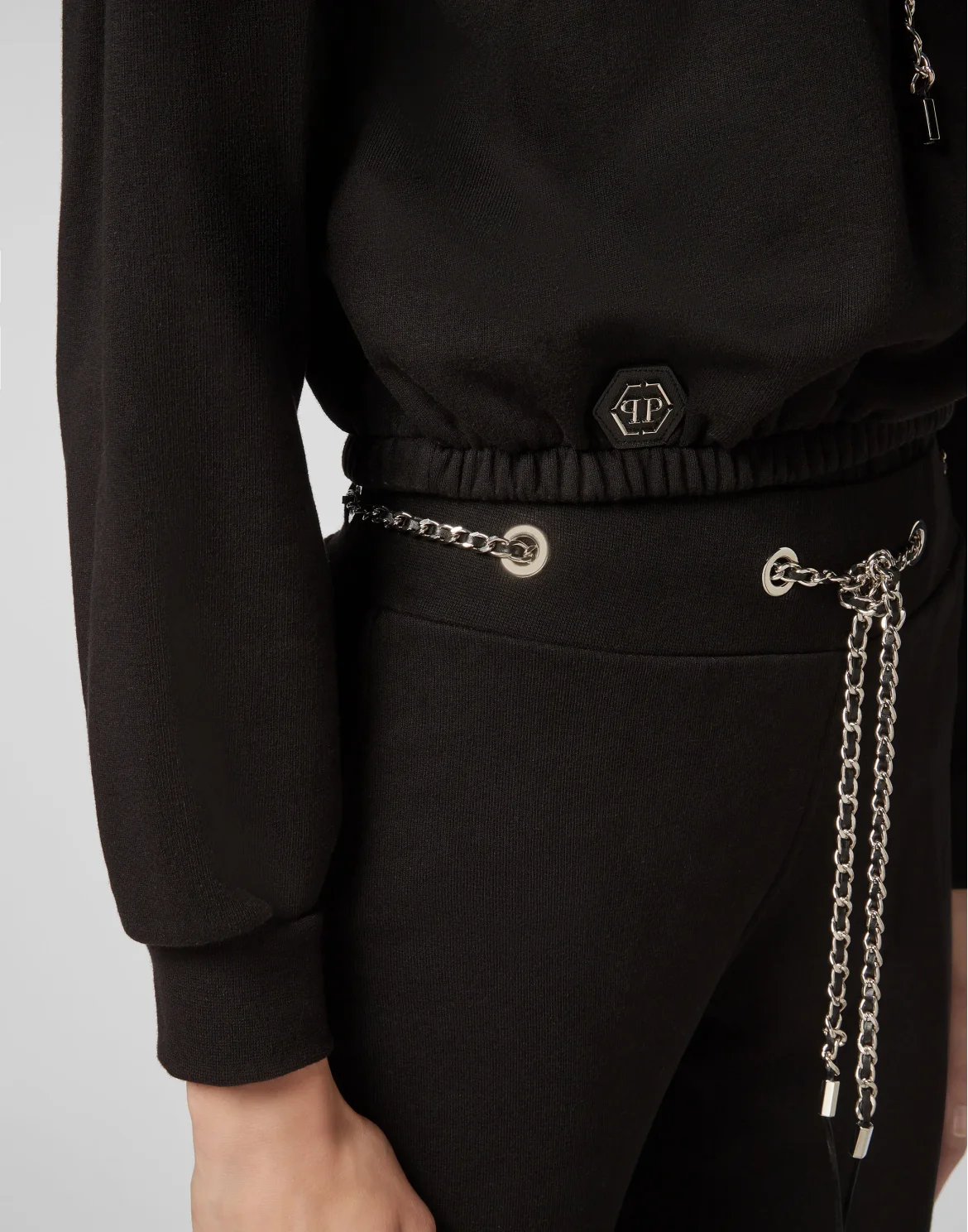 Hoodie sweatshirt -114 PP1978, цвет: Черный