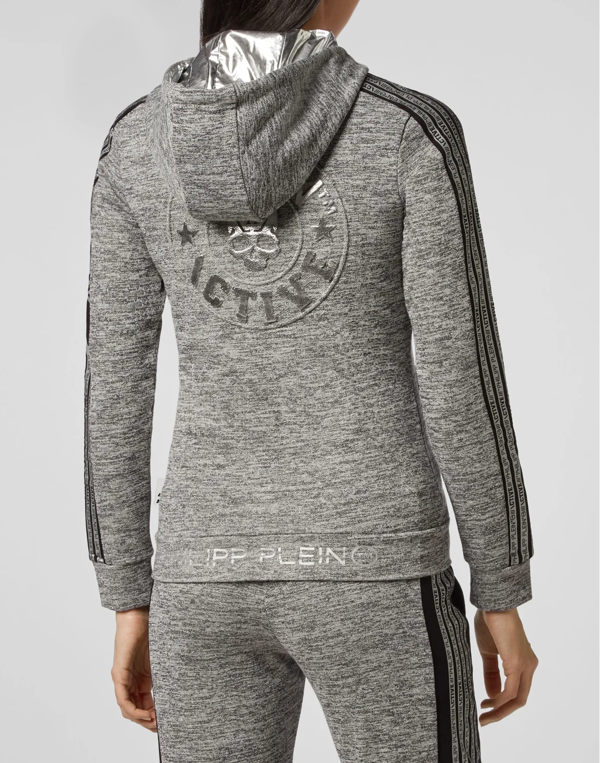Hoodie Sweatjacket Logos, цвет: Серый