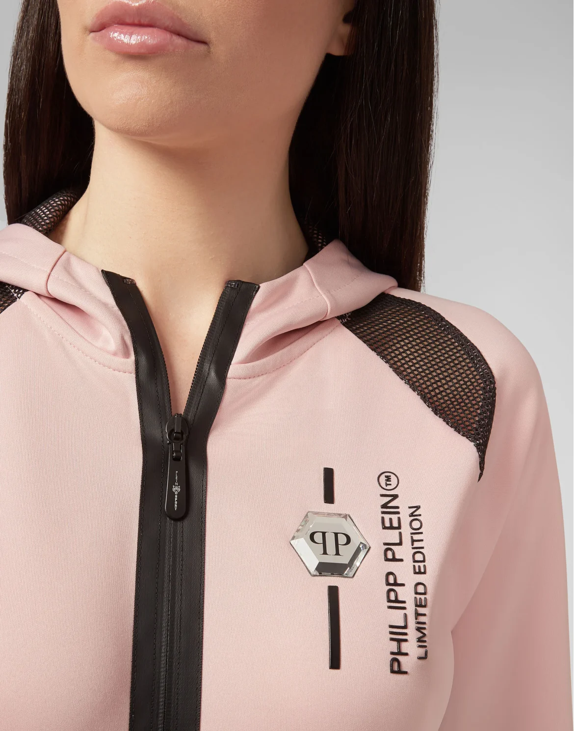 Hoodie Sweatjacket Logos, цвет: Розовый