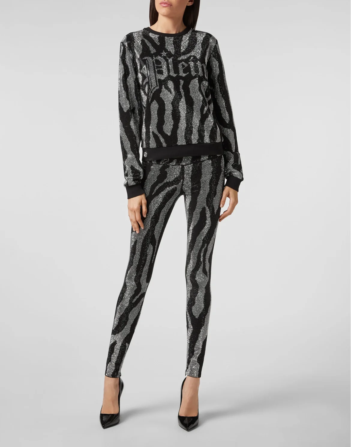 Sweatshirt LS Crystal, цвет: Черный