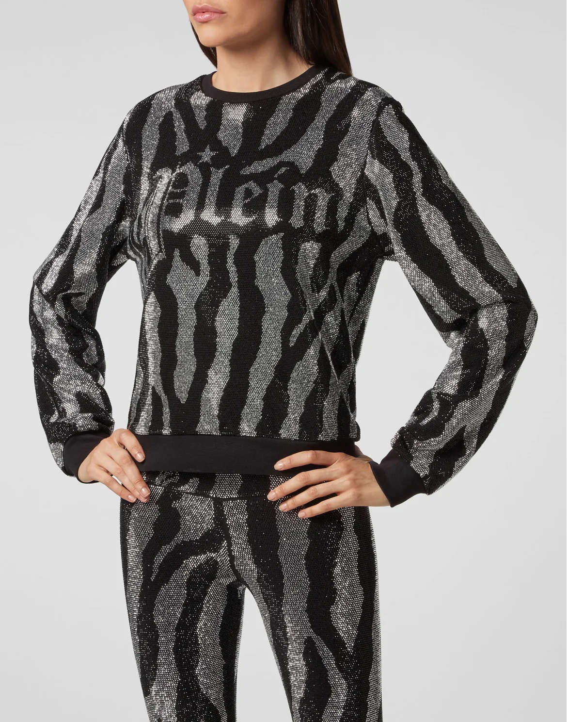 Sweatshirt LS Crystal, цвет: Черный
