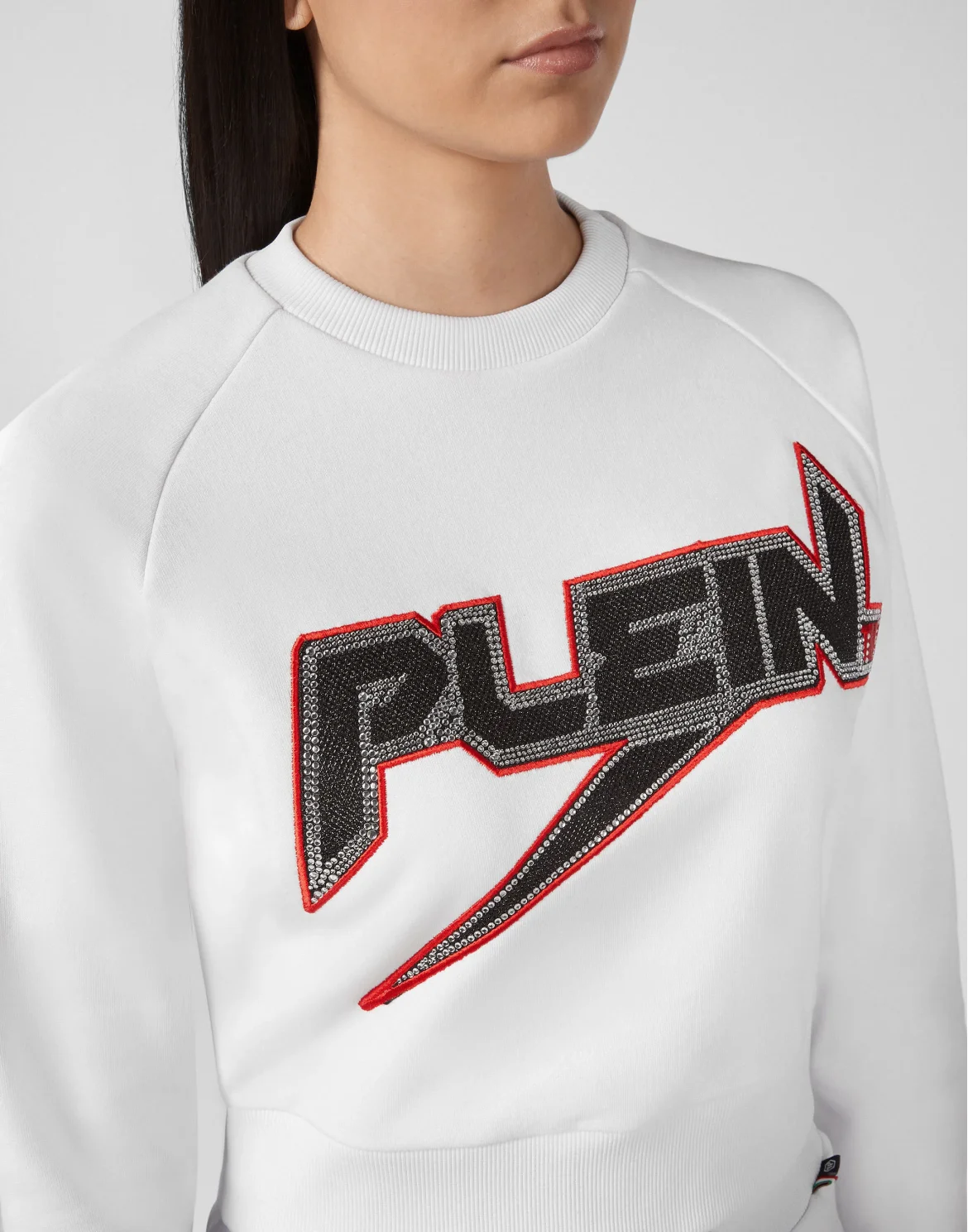 Sweatshirt LS Space Plein, цвет: Белый