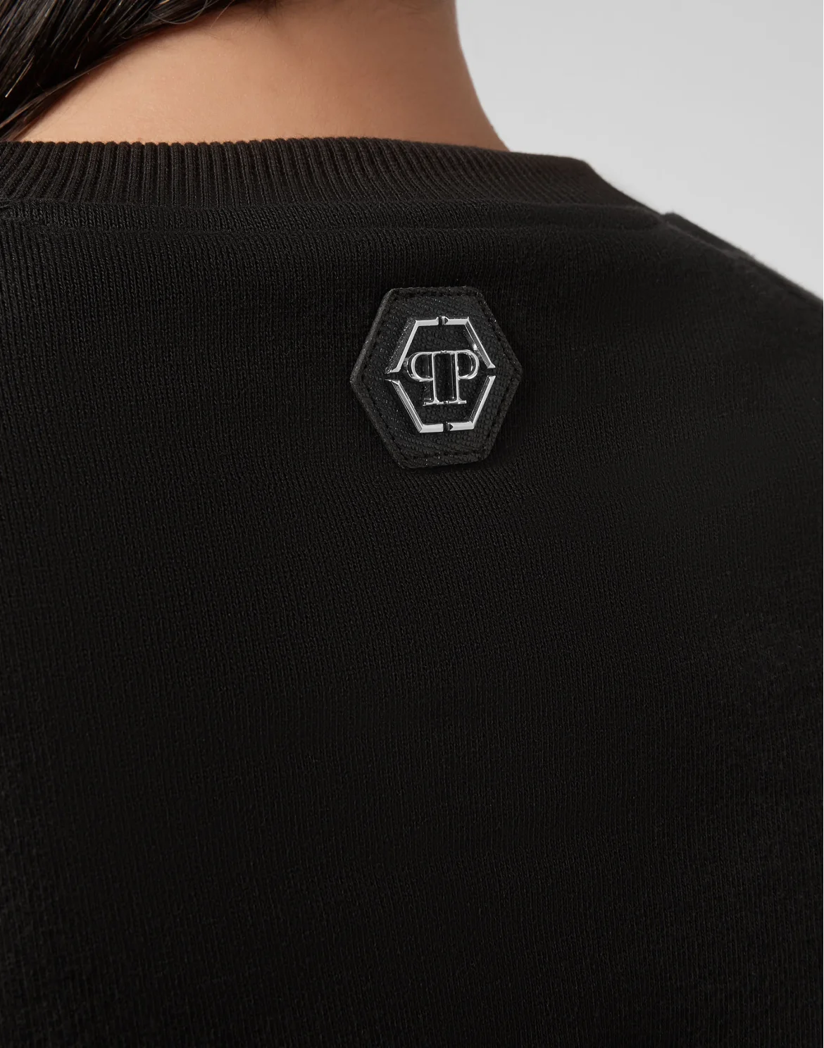 Sweatshirt LS Space Plein, цвет: Черный