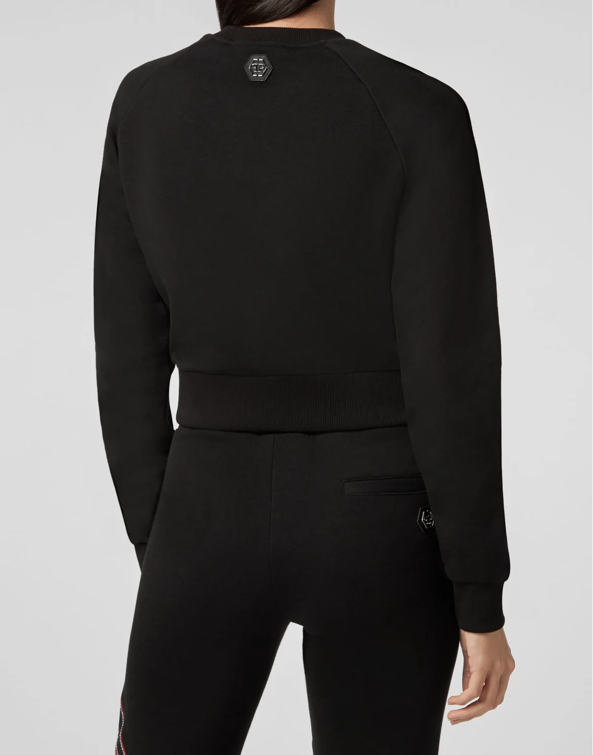 Sweatshirt LS Space Plein, цвет: Черный