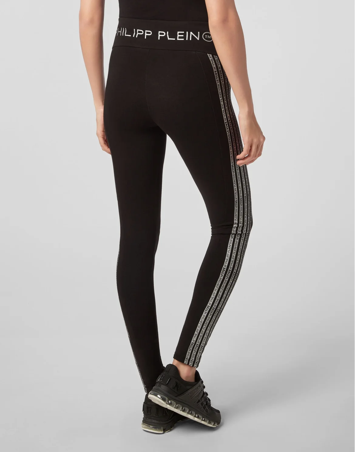Jogging Leggings Logos, цвет: Черный