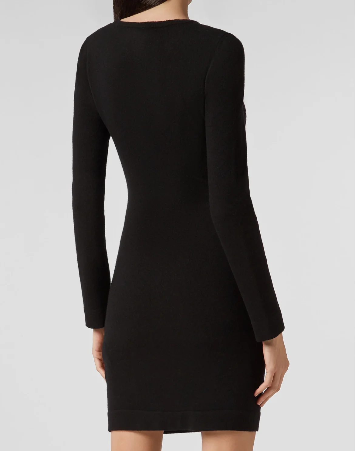 Knit Dress Crystal Plein, цвет: Черный