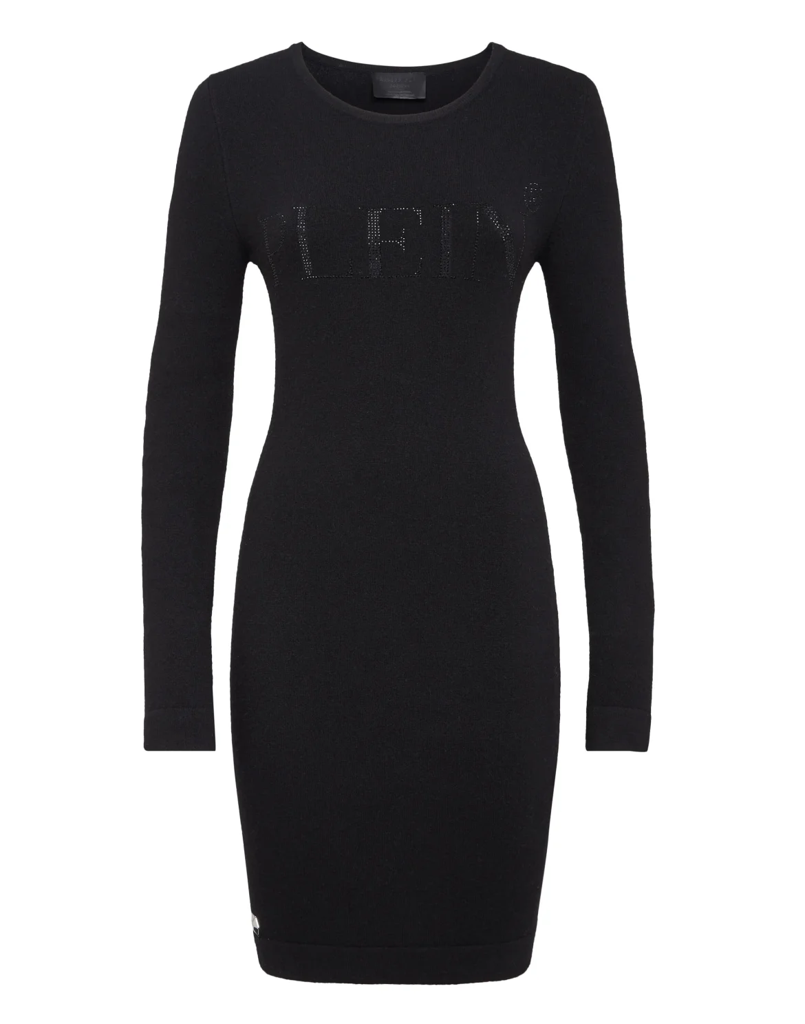 Knit Dress Crystal Plein, цвет: Черный