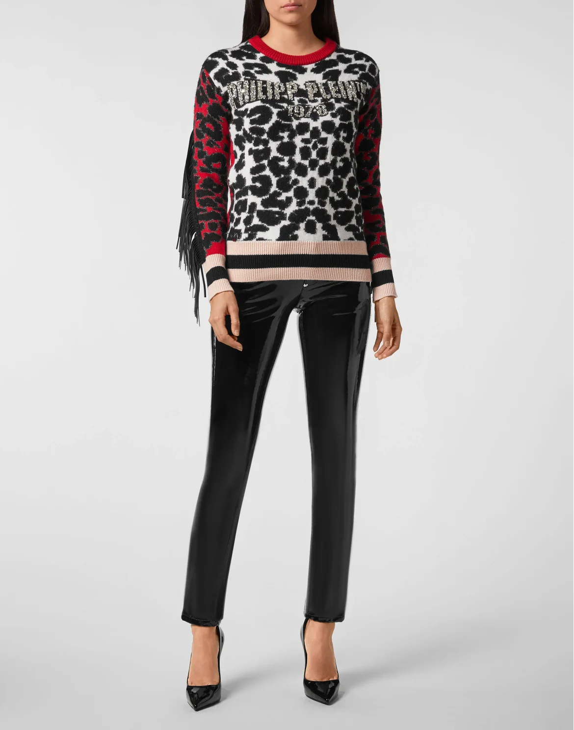 Pullover Round Neck SS Fringe, цвет: Мультиколор
