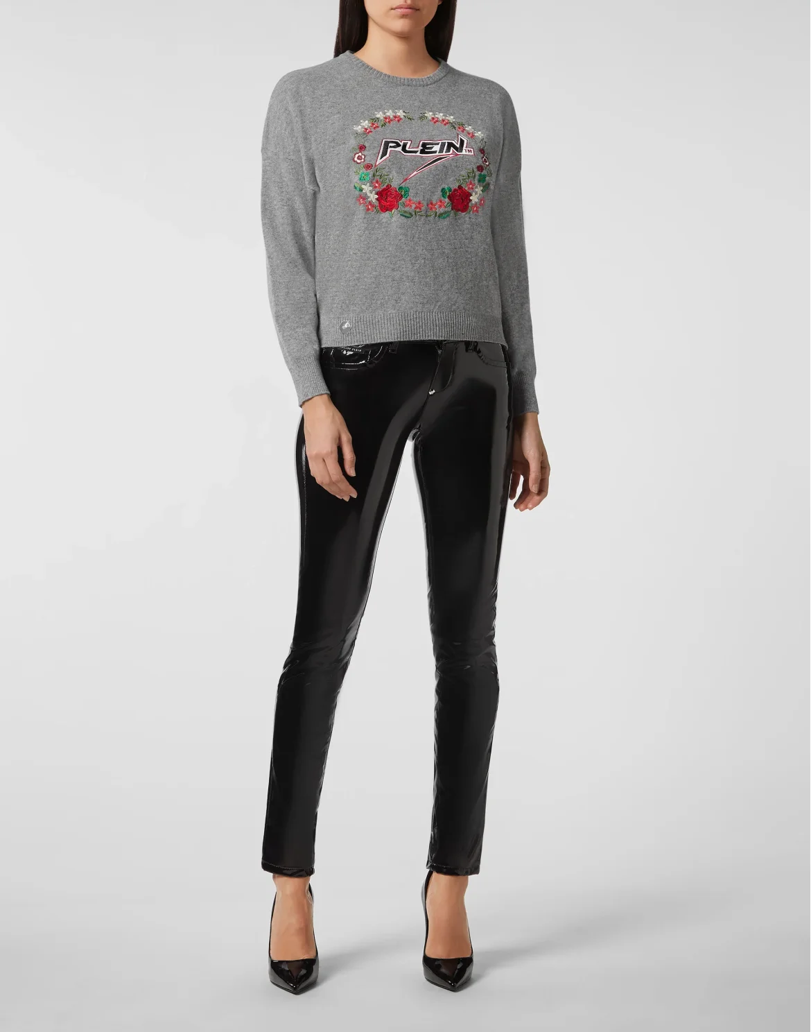 Pullover Round Neck LS Space Plein, цвет: Серый