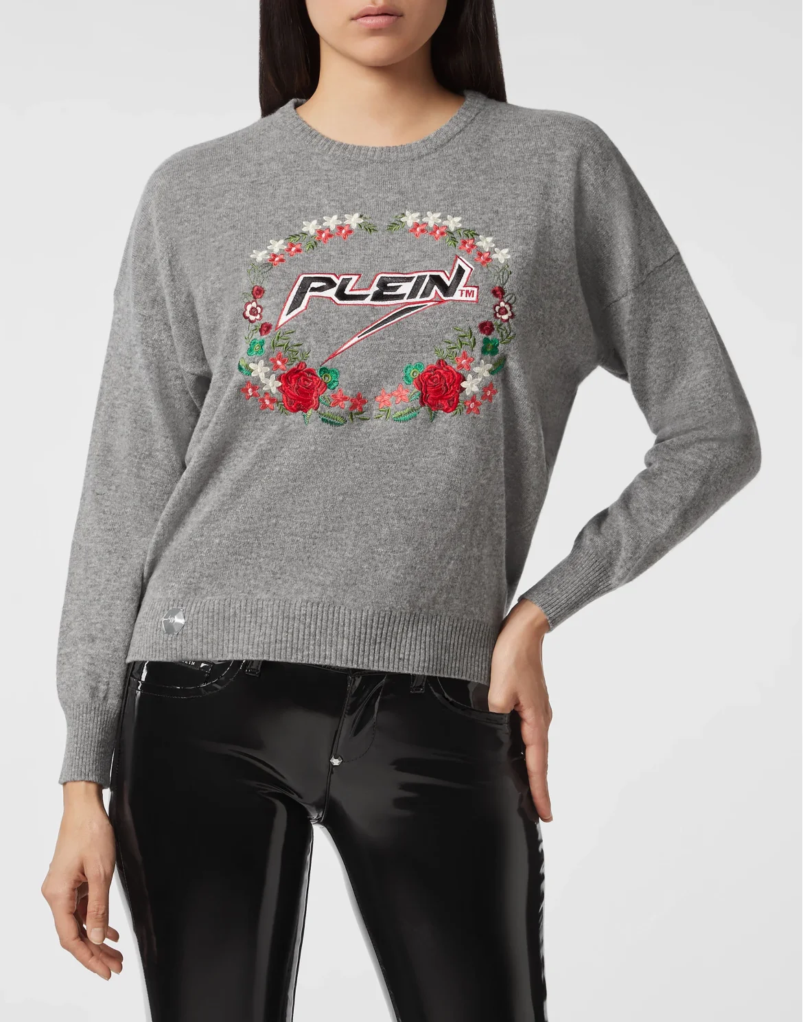 Pullover Round Neck LS Space Plein, цвет: Серый