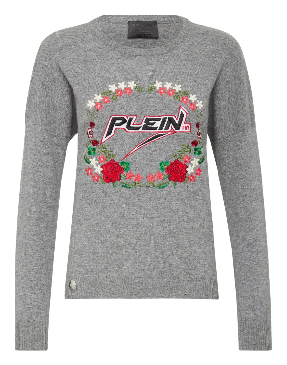 Pullover Round Neck LS Space Plein, цвет: Серый