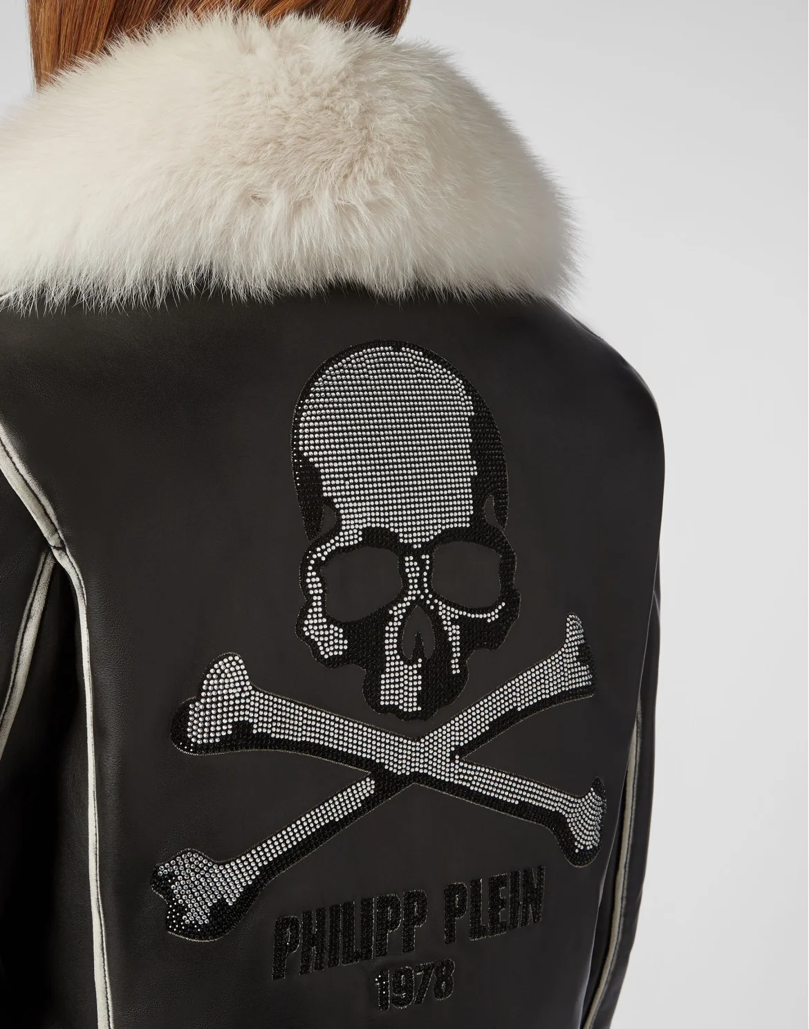 Leather Jacket Skull, цвет: Черный