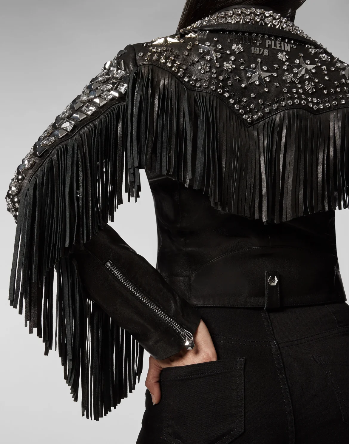Leather Jacket Cowboy, цвет: Черный