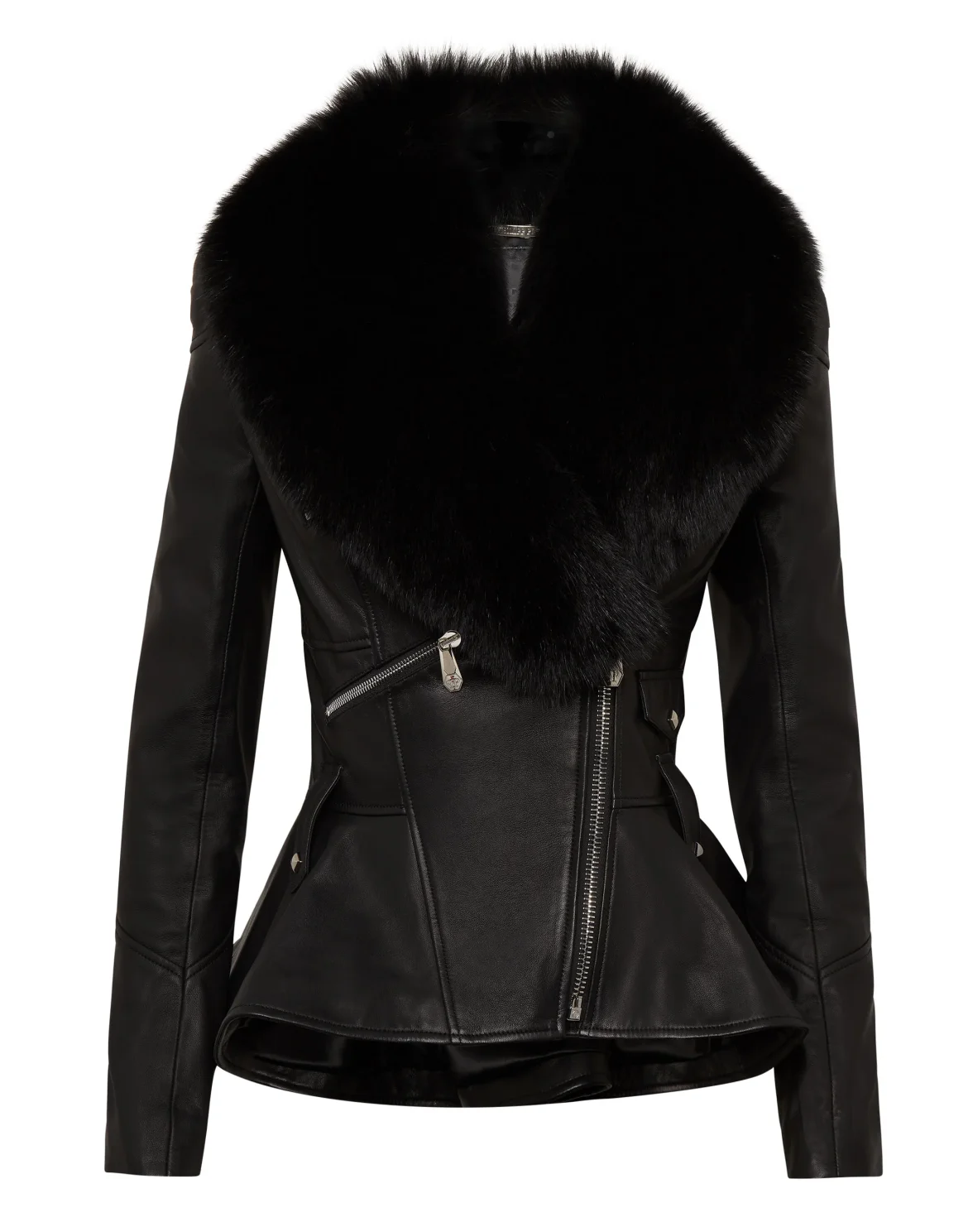 Leather Jacket Luxury, цвет: Черный