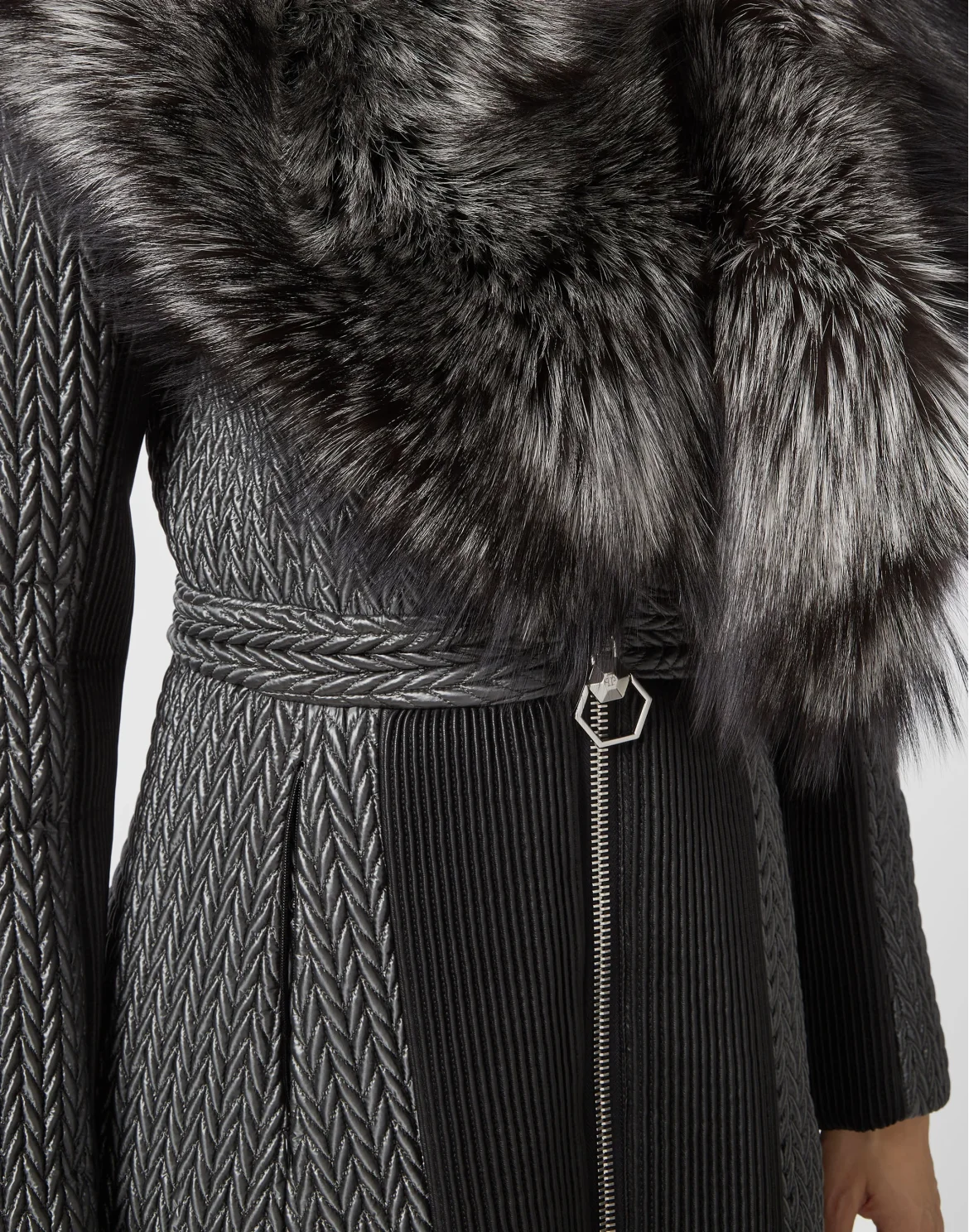 Coat Long Statement, цвет: Черный